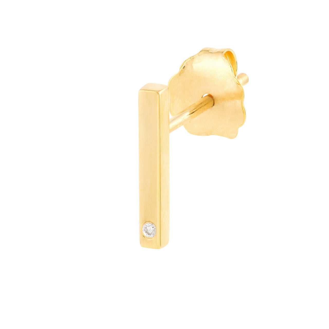14kt yellow gold/front