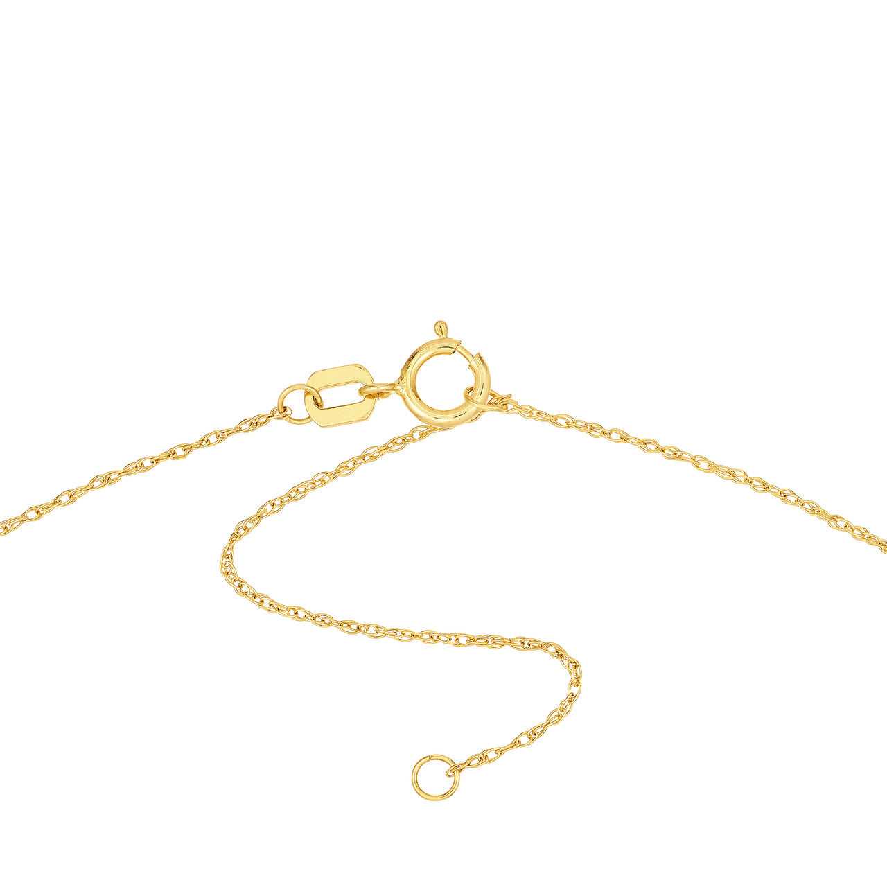 14kt yellow gold/side