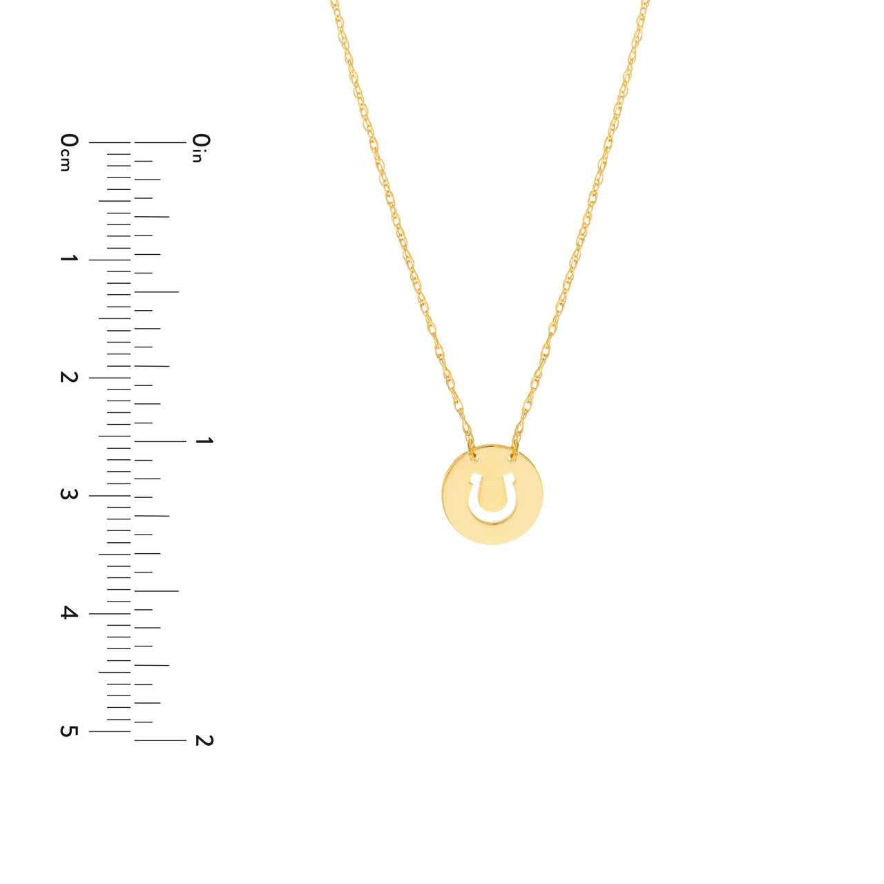 14kt yellow gold/measurements