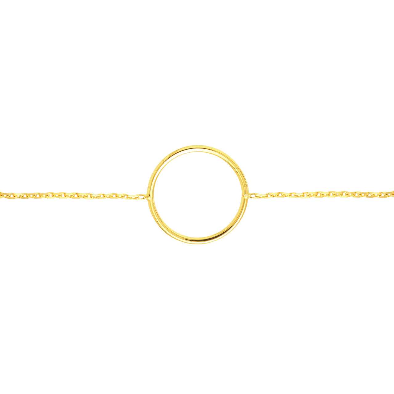 14kt yellow gold/side