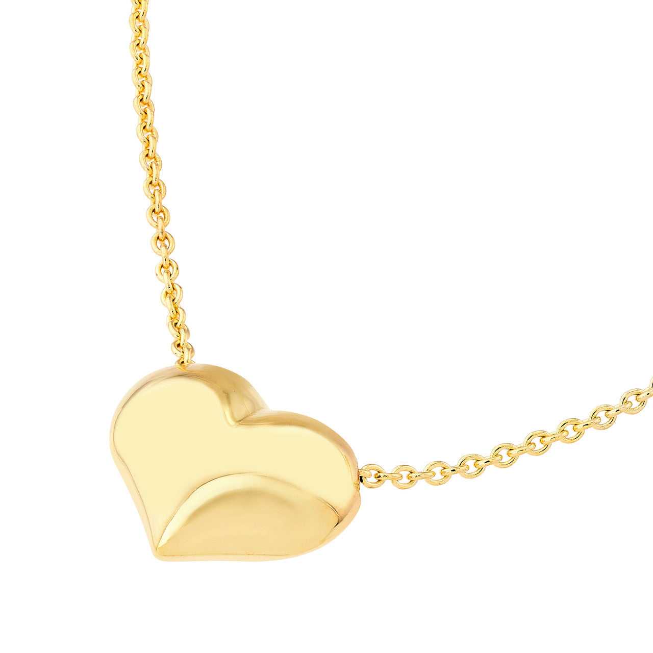14kt yellow gold/side