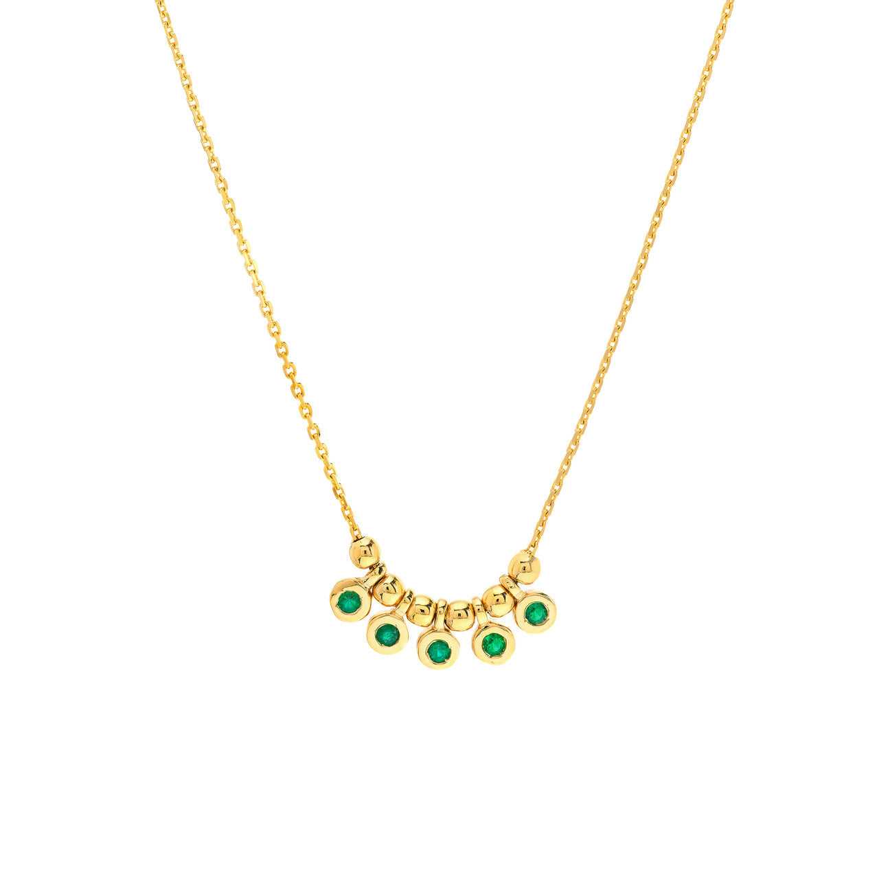 14kt yellow gold/front