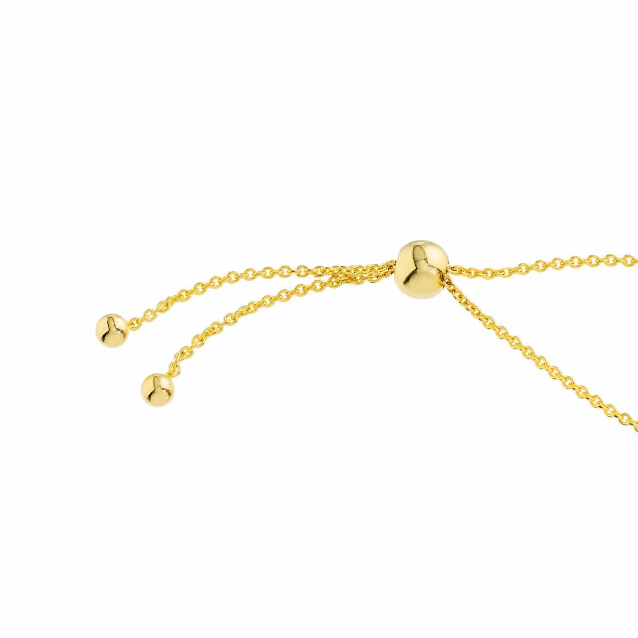 14kt yellow gold/side