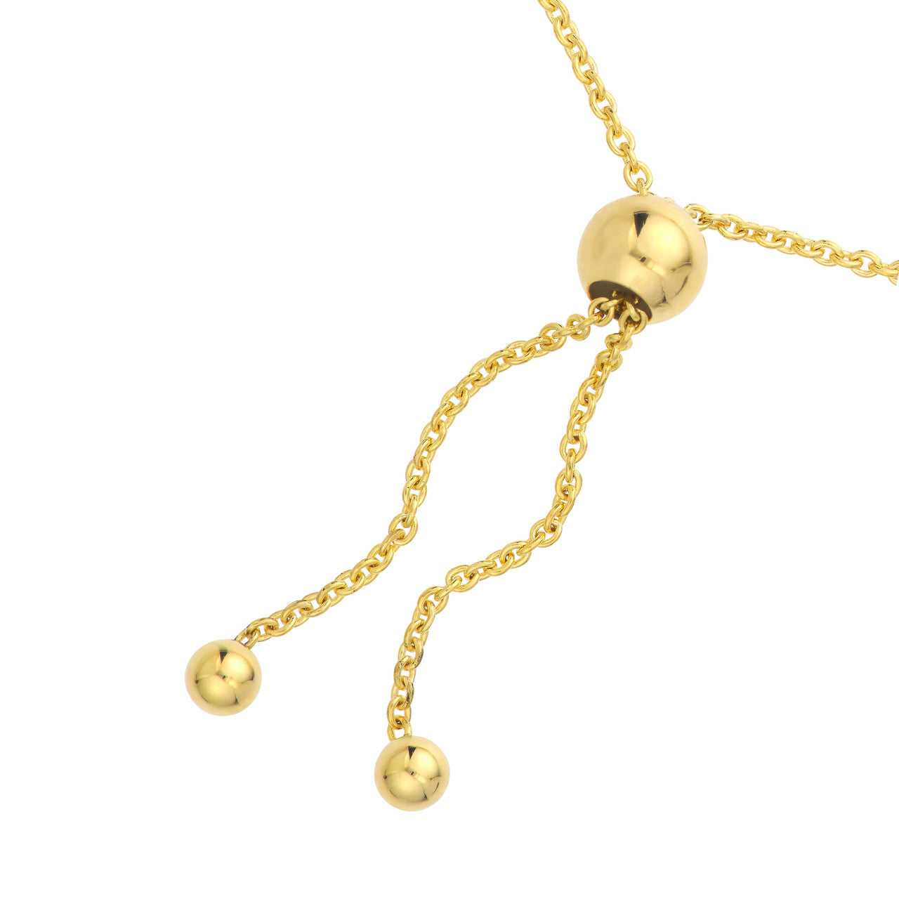 14kt yellow gold/side