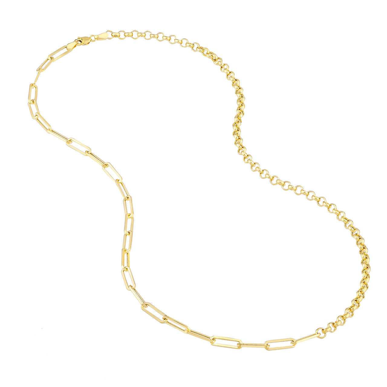 14kt yellow gold/side