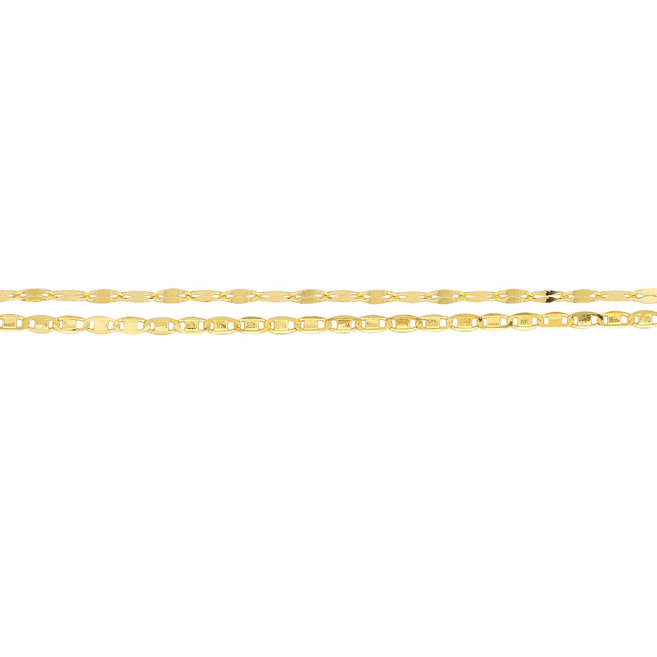 14kt yellow gold/side