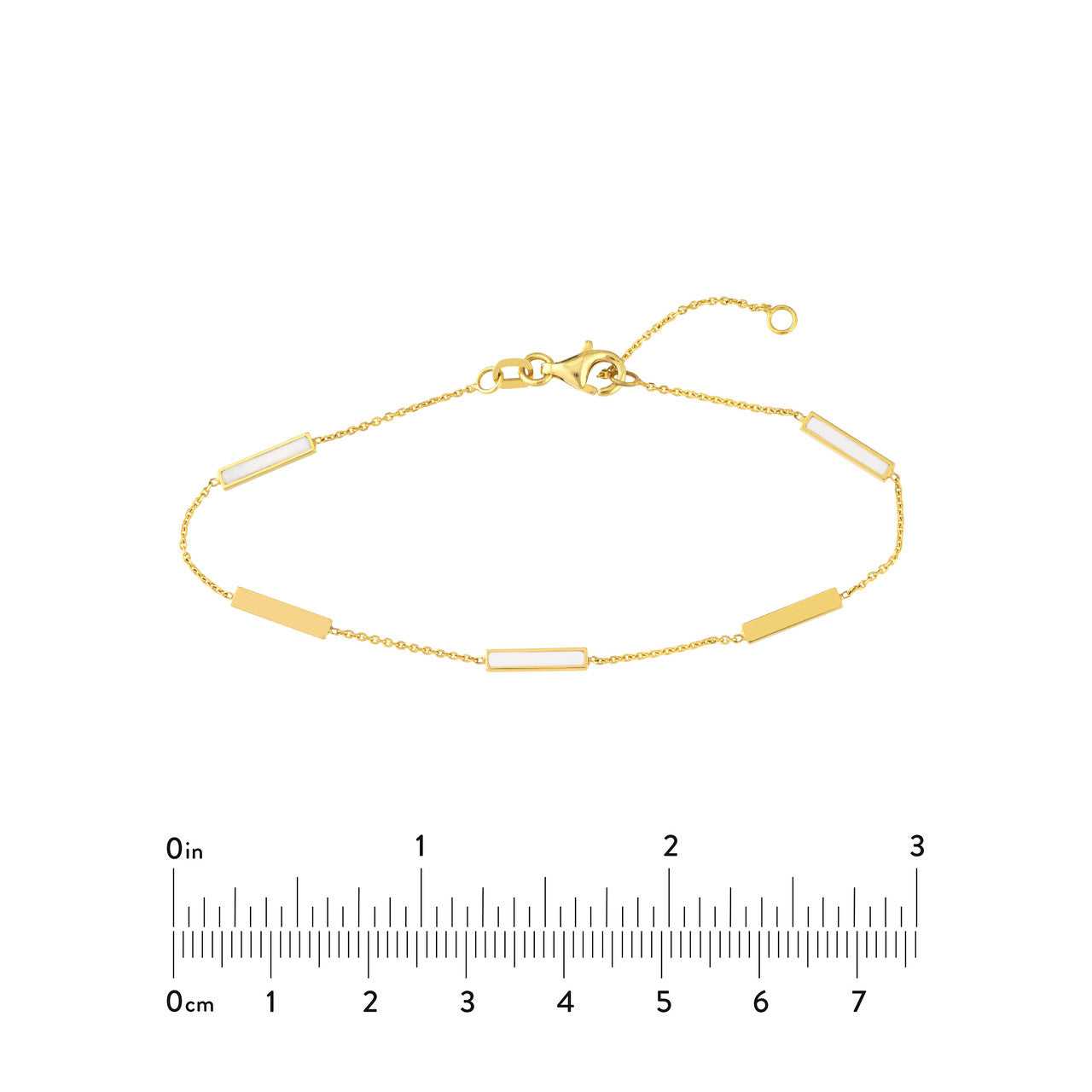 14kt yellow gold/measurements