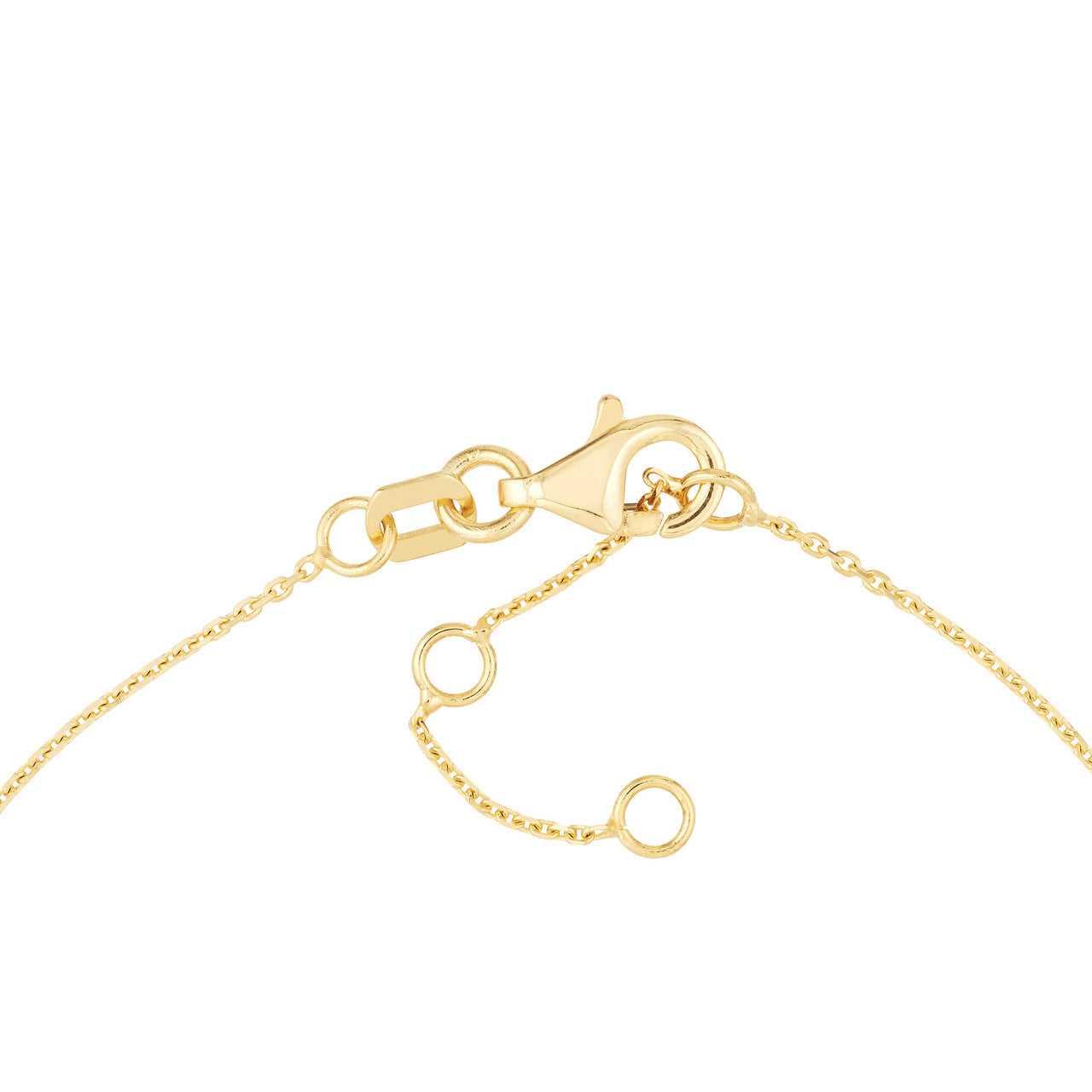 14kt yellow gold/side
