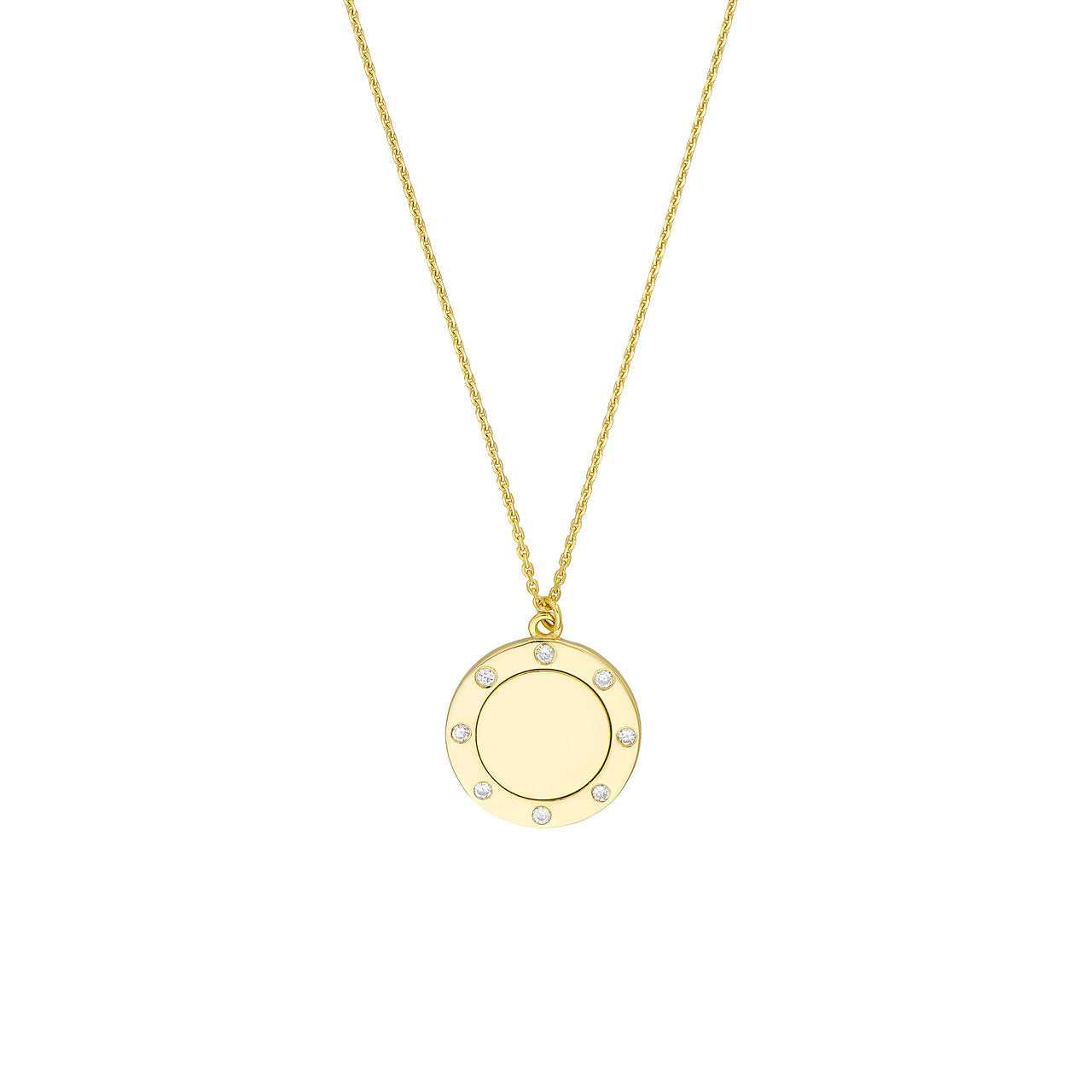 14kt yellow gold/front