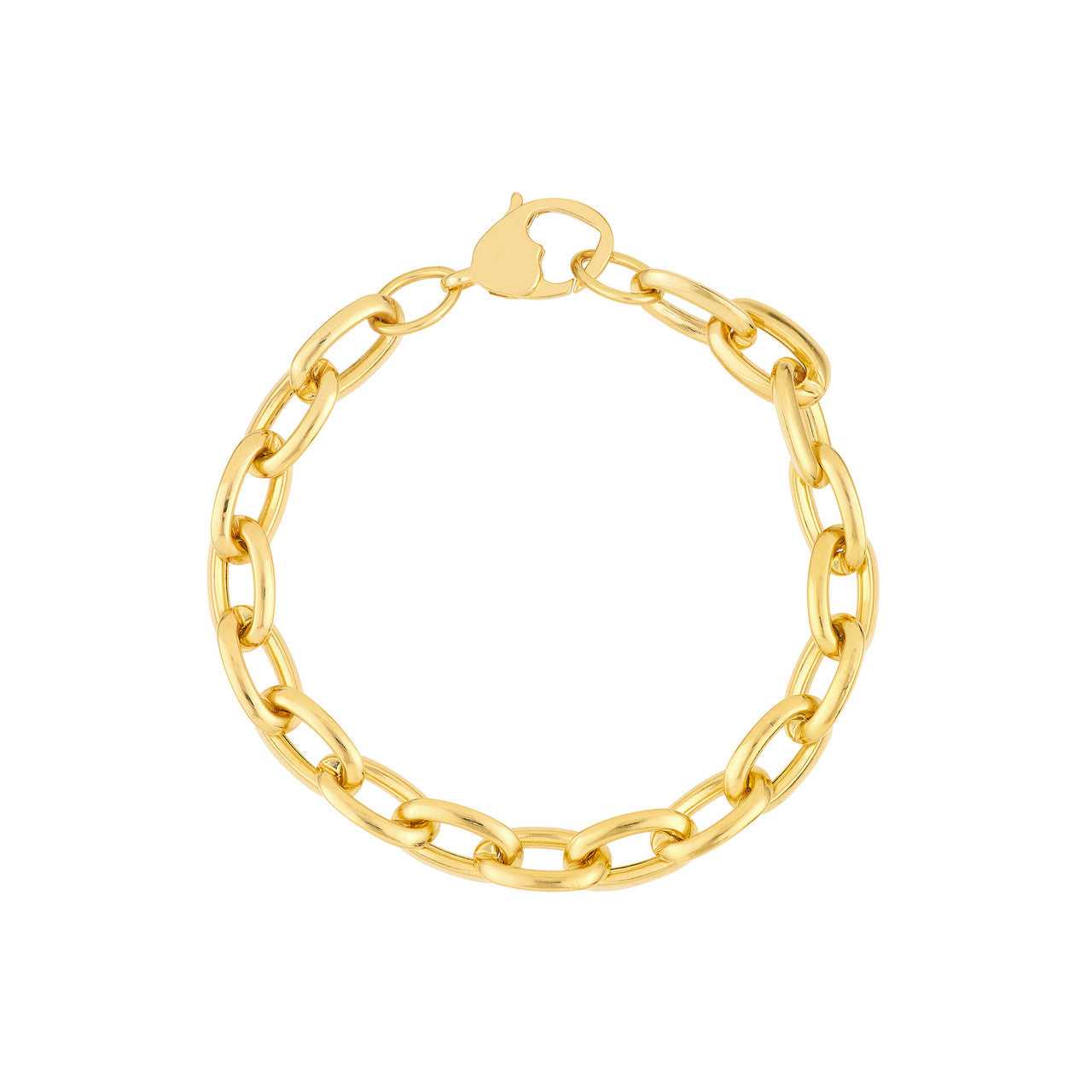 14kt yellow gold/top