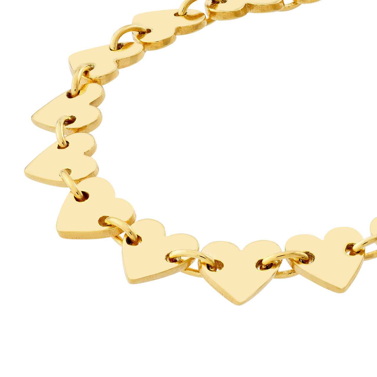 14kt yellow gold/side