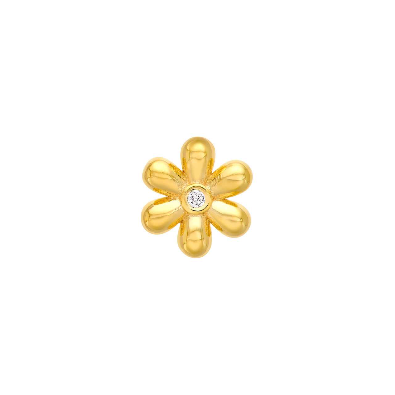 14kt yellow gold/front