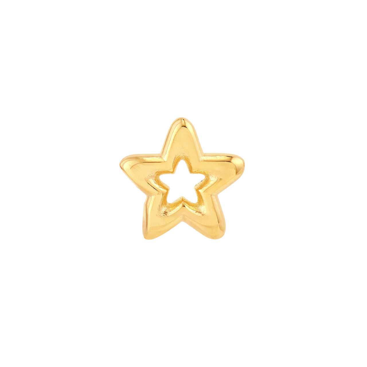 14kt yellow gold/front