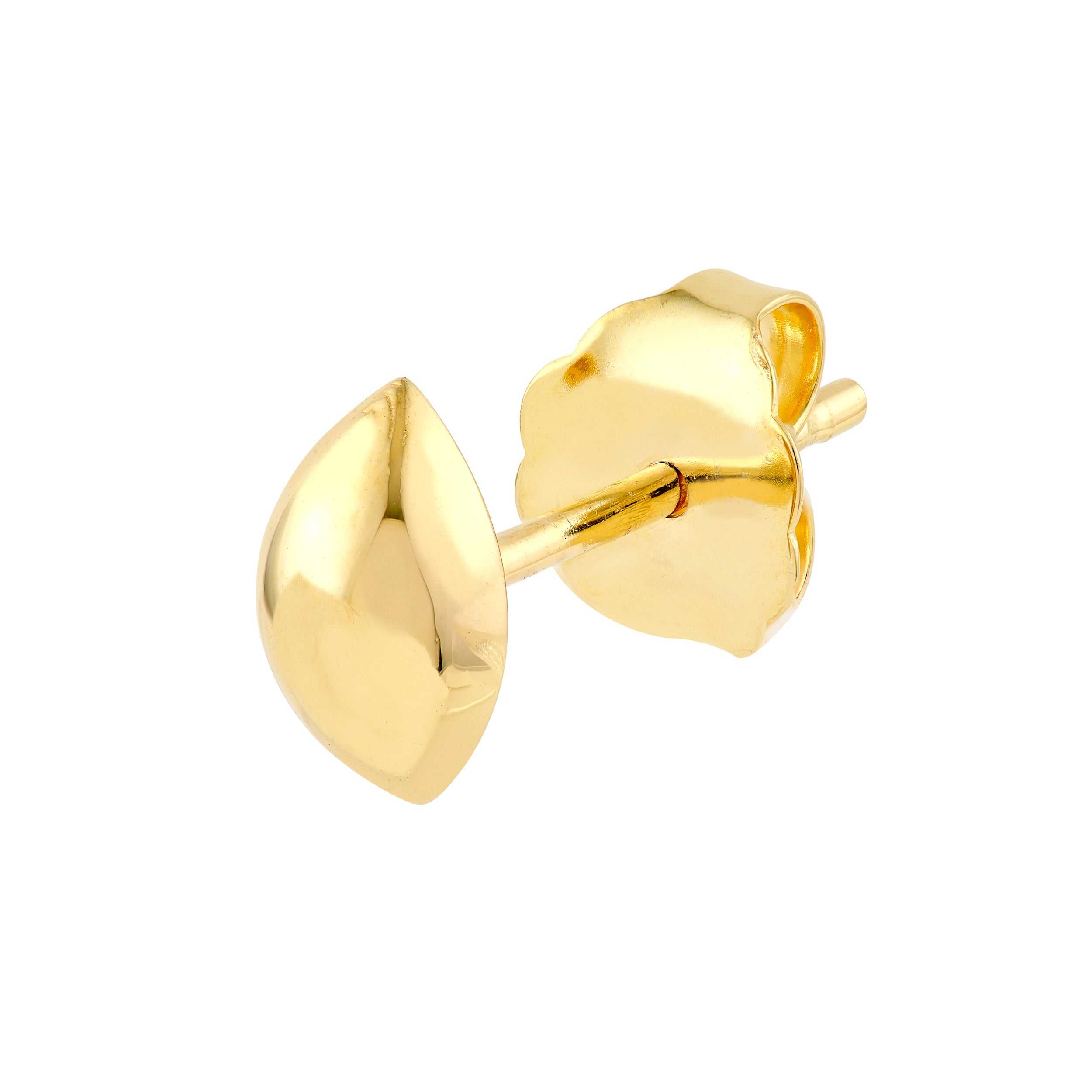 14kt yellow gold/side