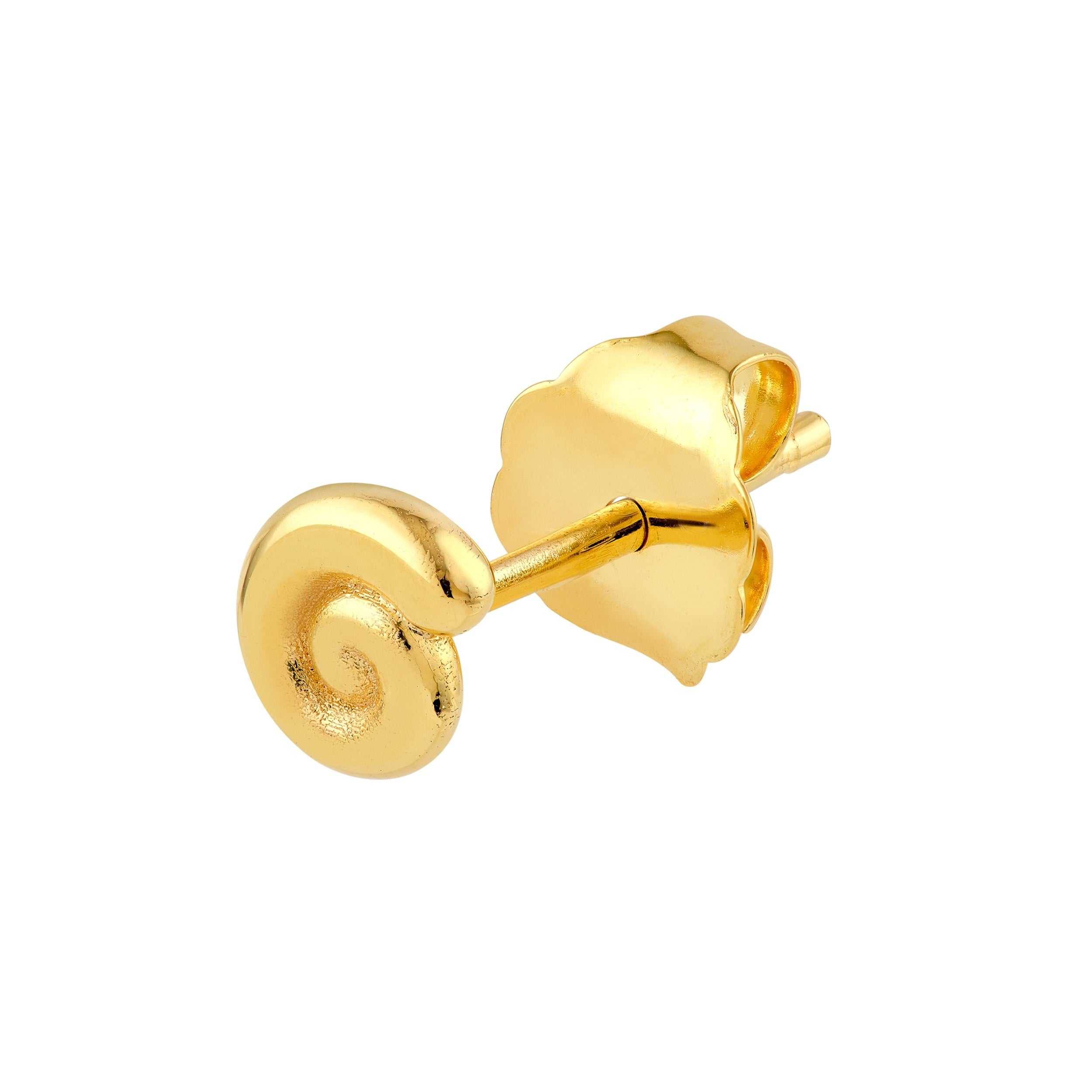 14kt yellow gold/side