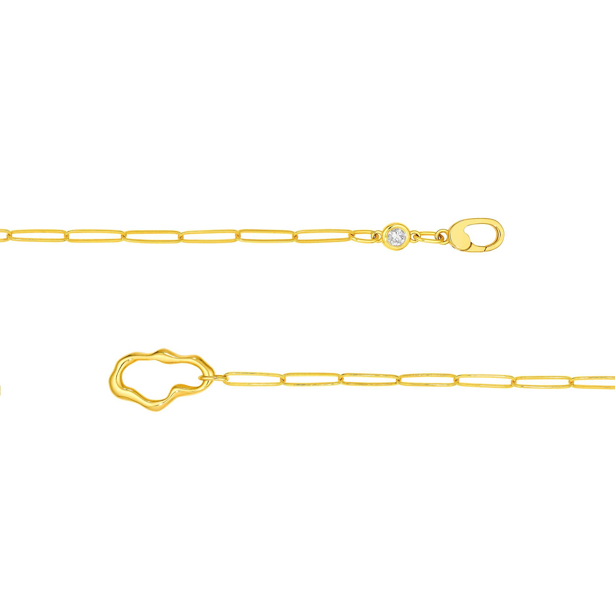 14kt yellow gold/perspective