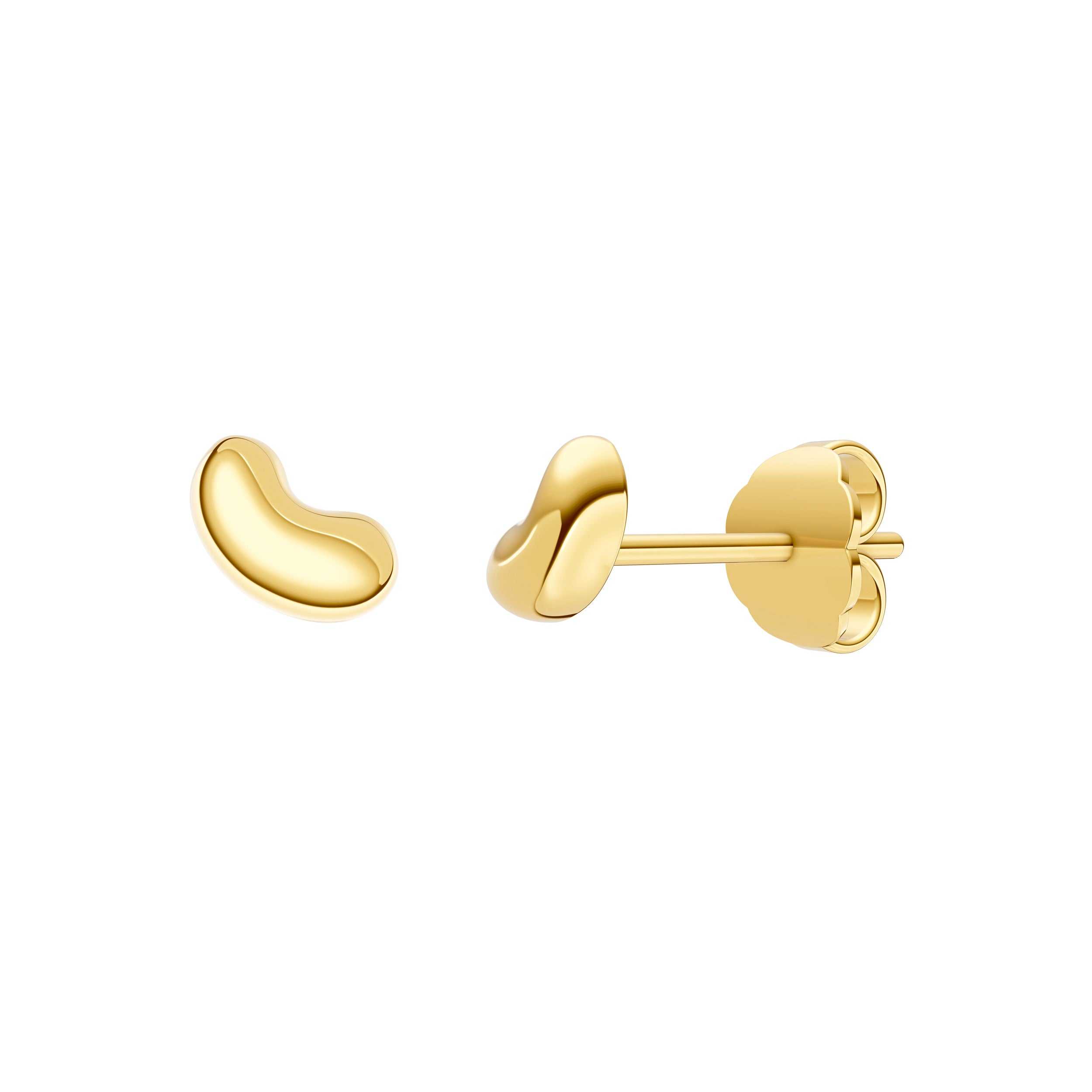 14kt yellow gold/side