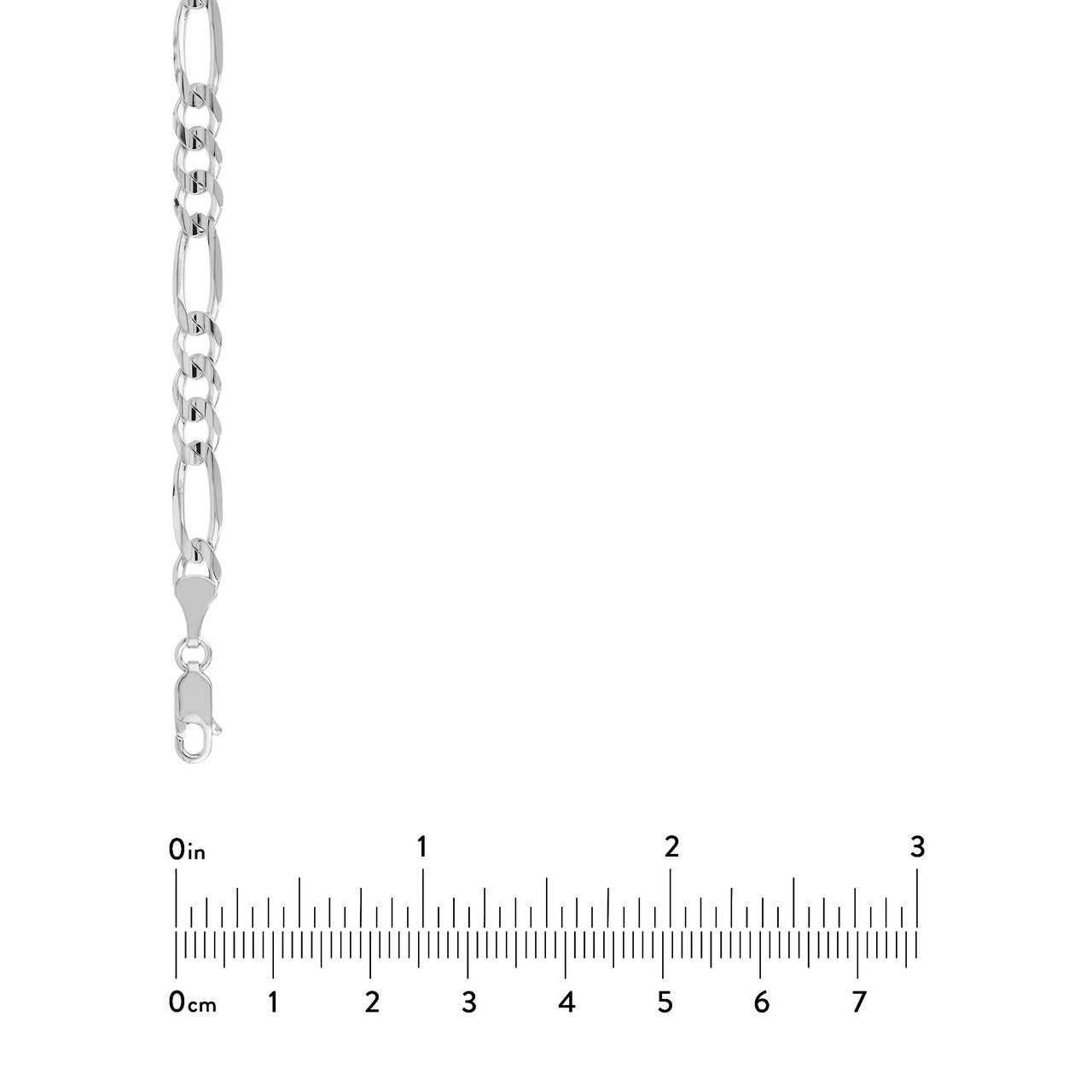 14kt white gold/20"/22"/24"/measurements