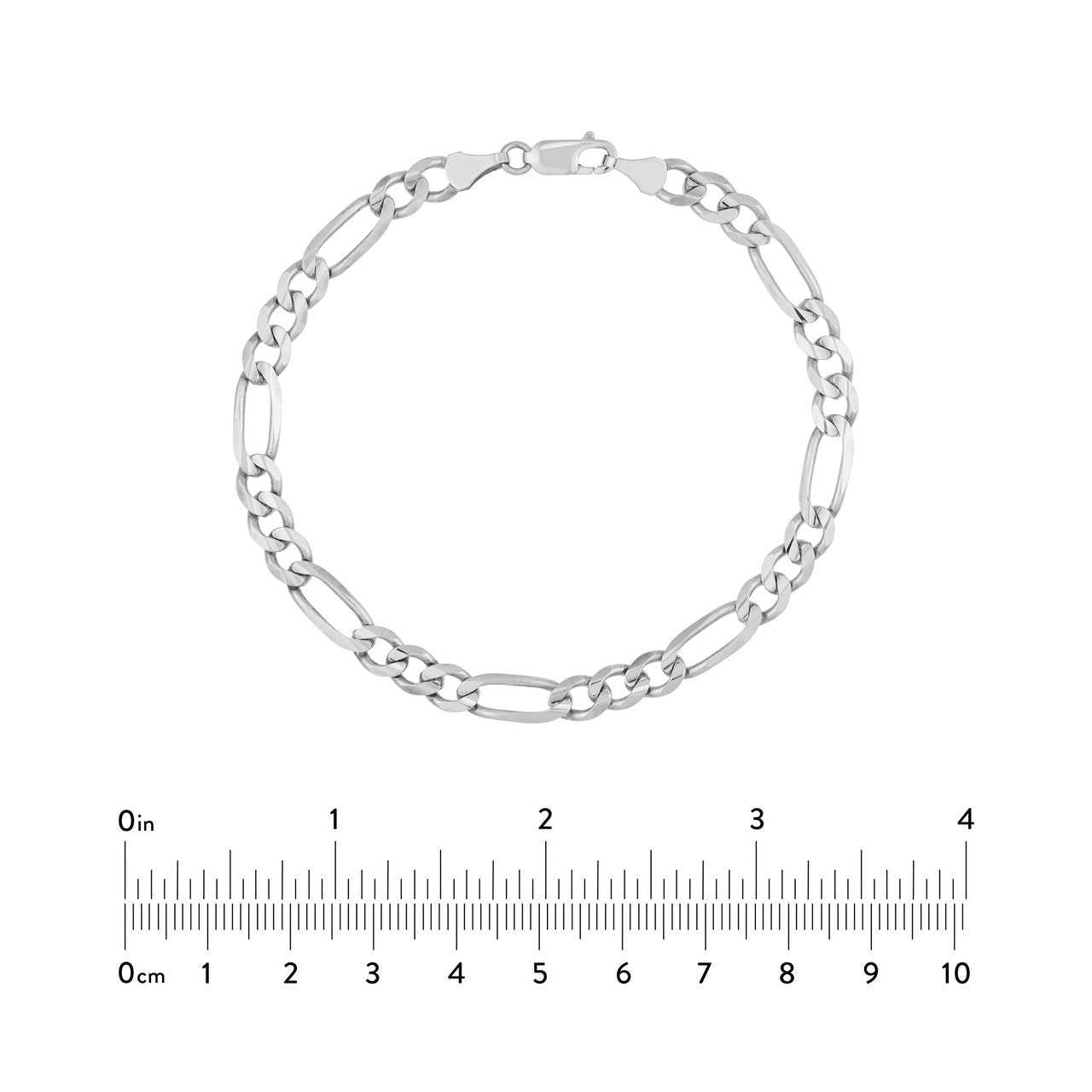 14kt white gold/measurements