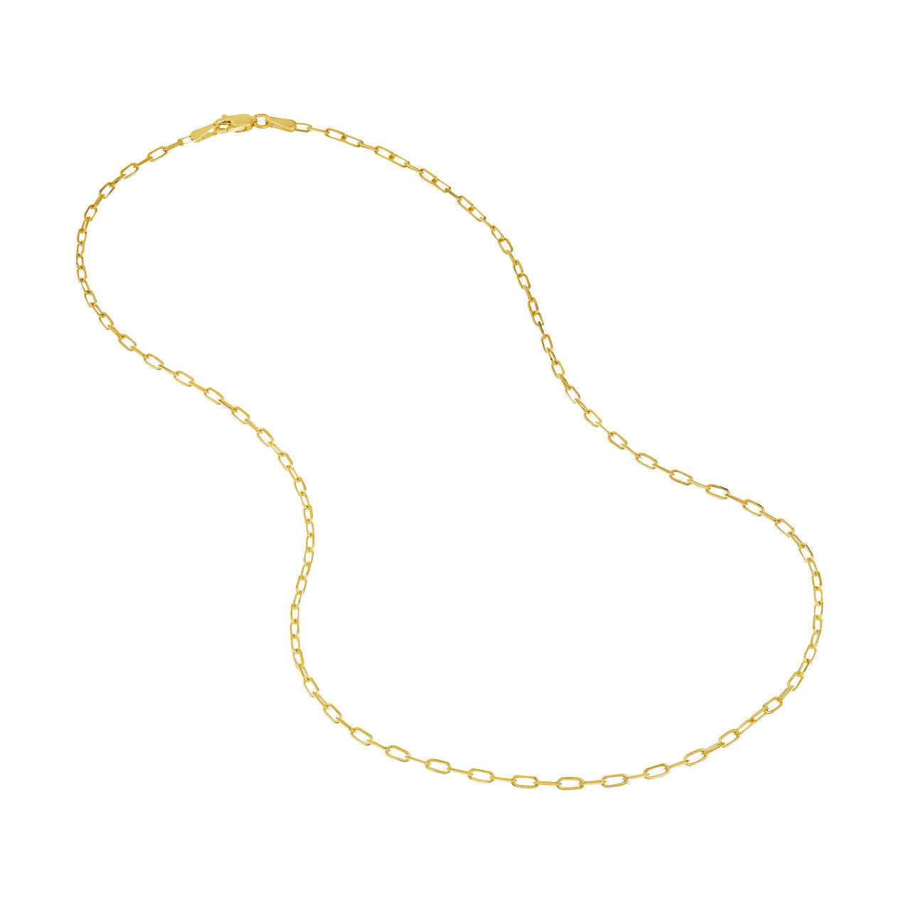 14kt yellow gold/16 inch/18 inch/20 inch/22 inch/24 inch/side