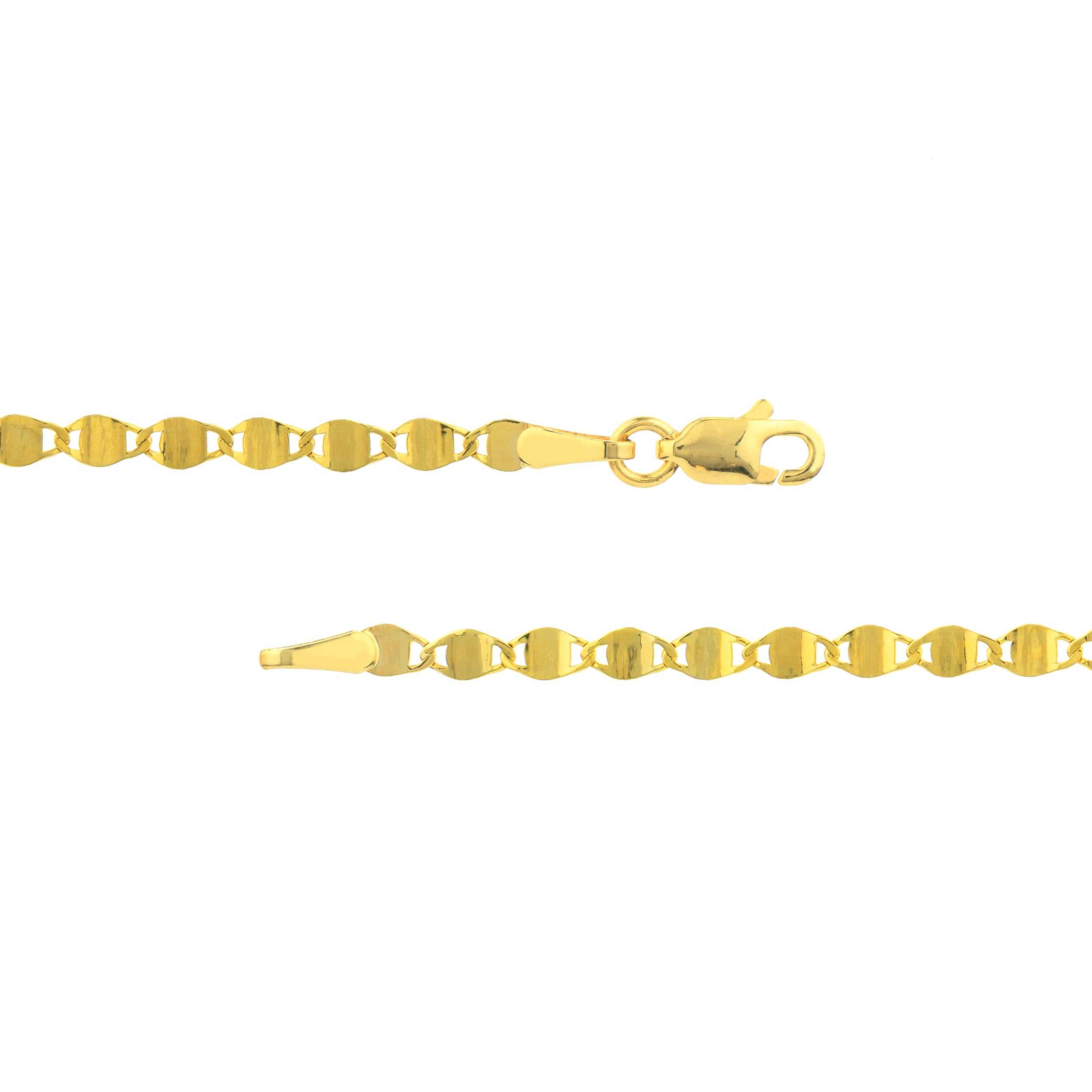 14kt yellow gold/side