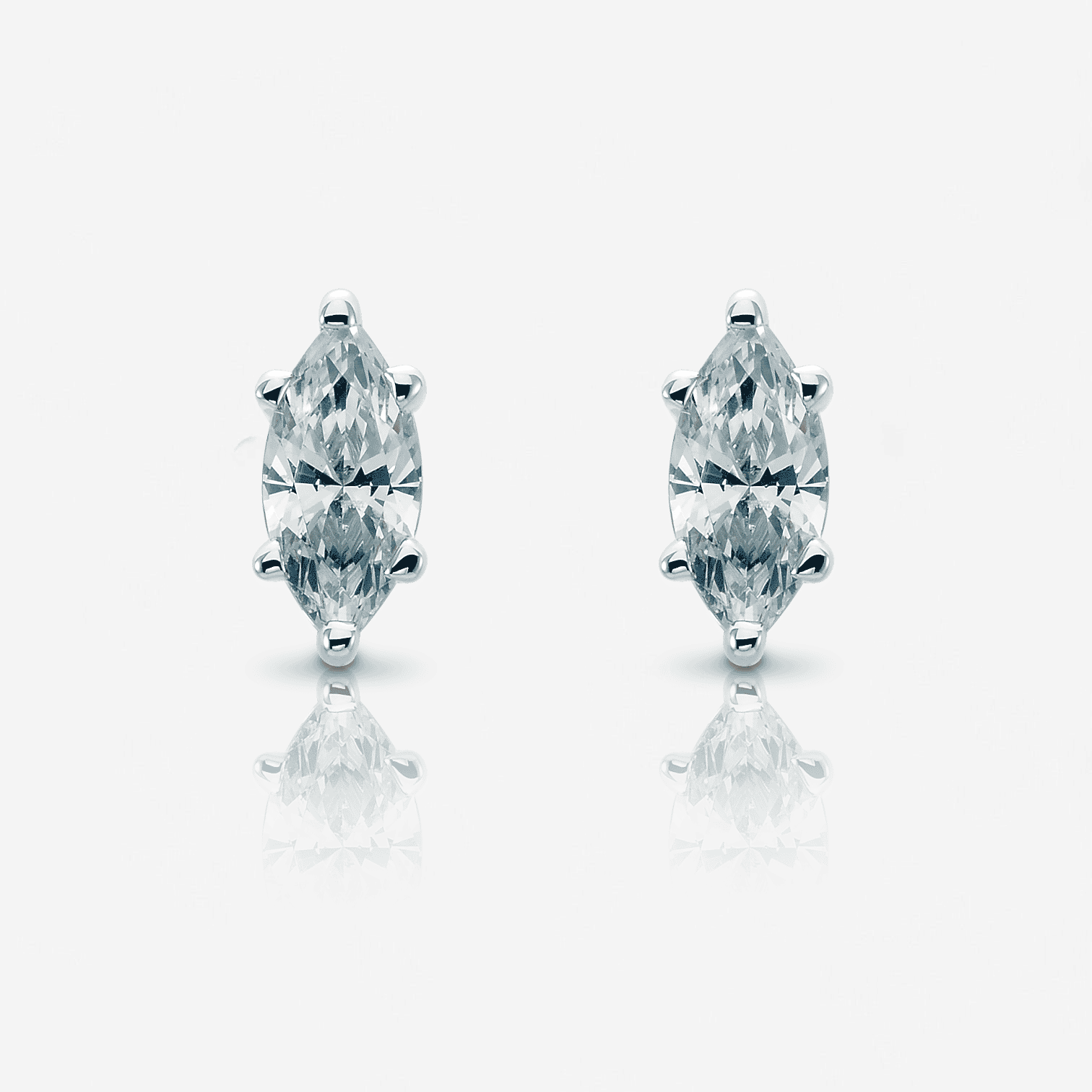 14kt white gold/18kt white gold/platinum/push-back/screw-back/jumbo-back/top