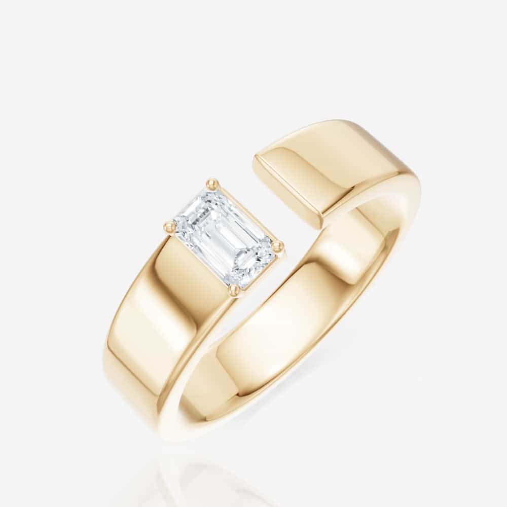 14kt yellow gold/top