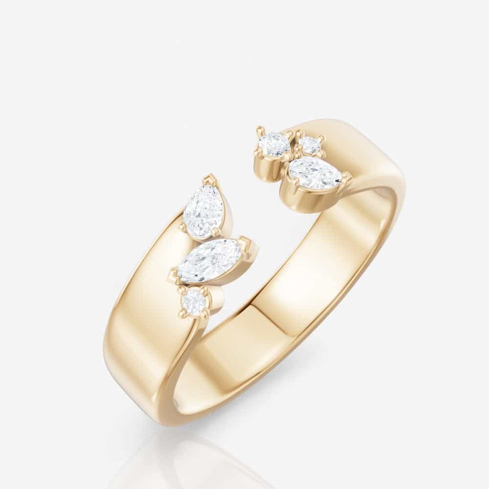 14kt yellow gold/top