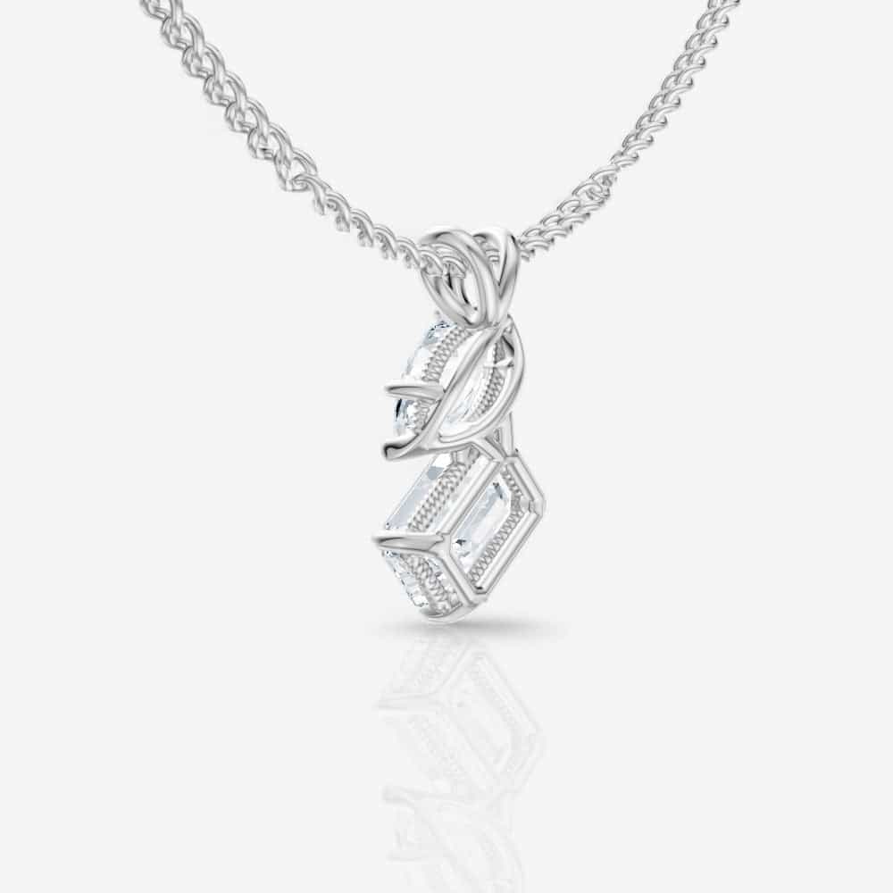 14kt white gold/18kt white gold/platinum/2.00/side