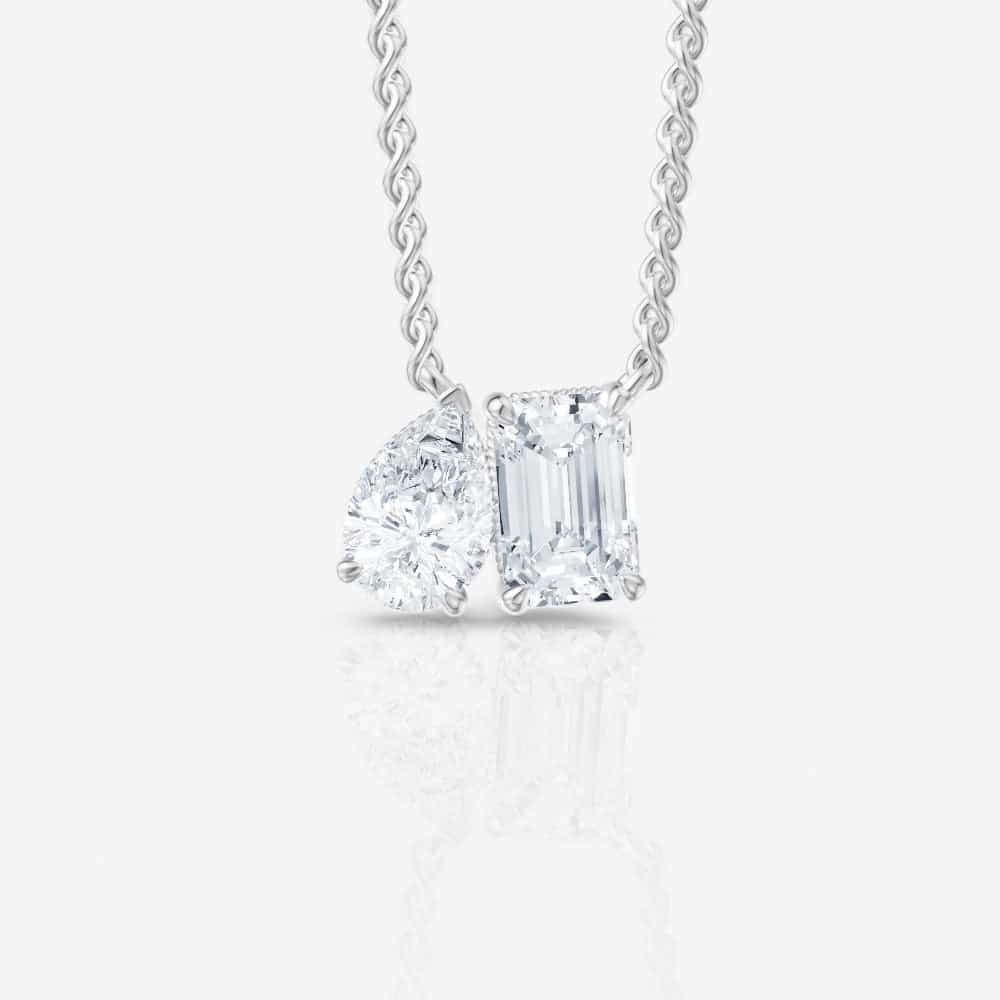 14kt white gold/18kt white gold/platinum/1.00/top