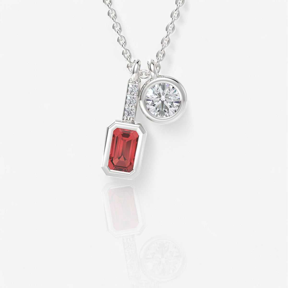 14kt white gold/18kt white gold/platinum/0.50/top