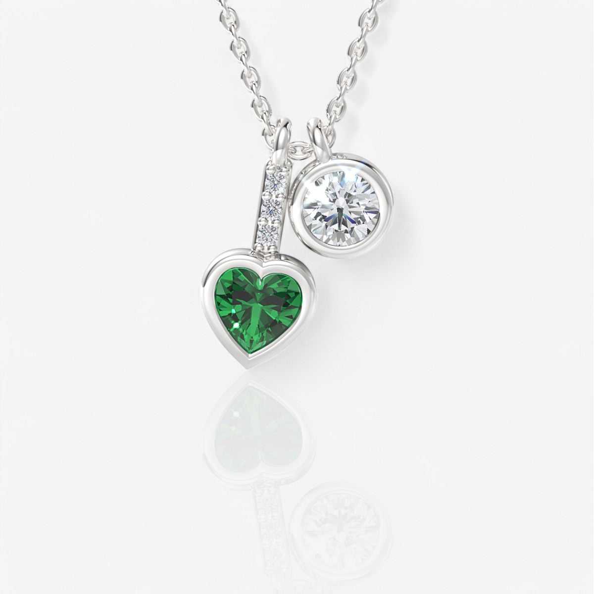 14kt white gold/18kt white gold/platinum/0.50/top