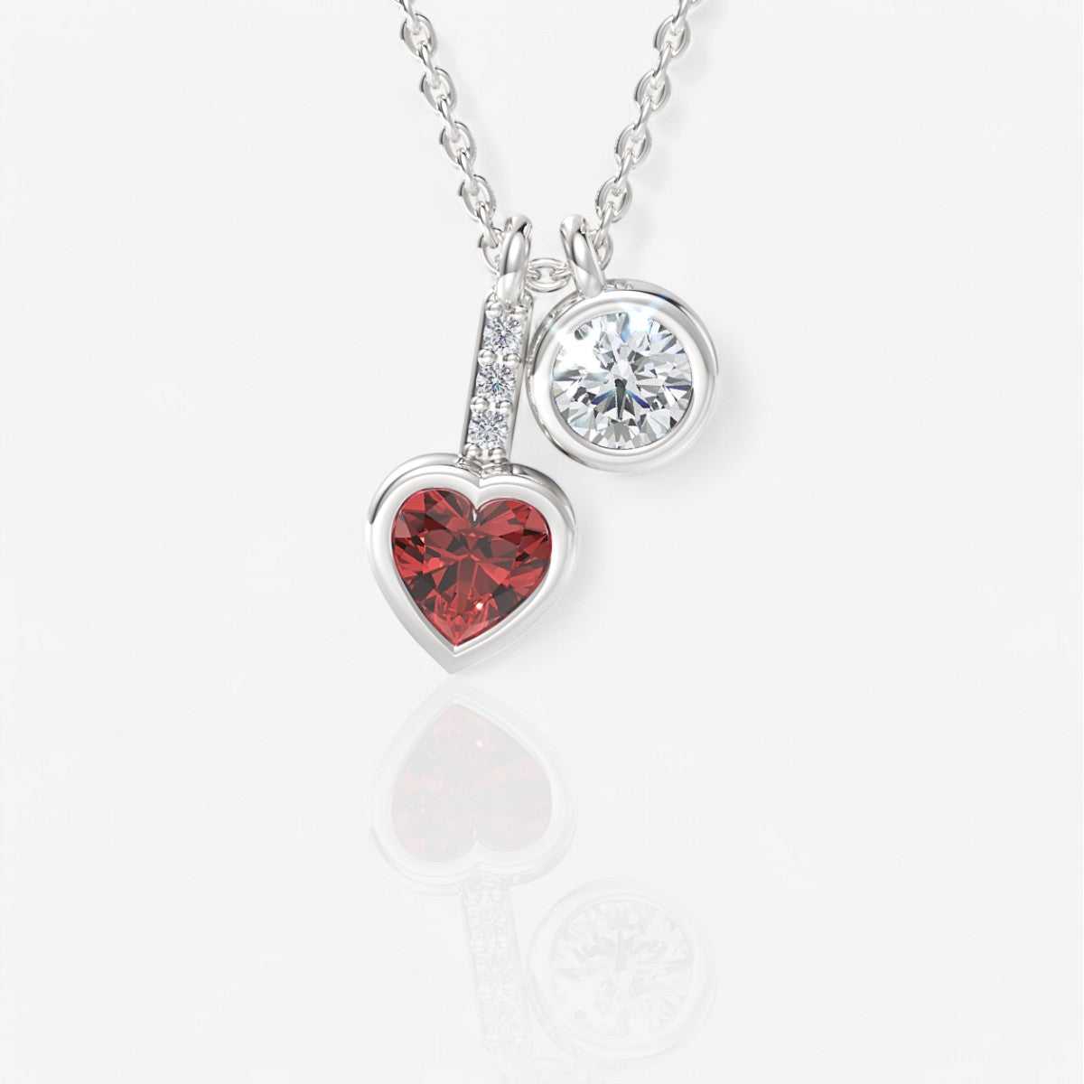 14kt white gold/18kt white gold/platinum/0.50/top