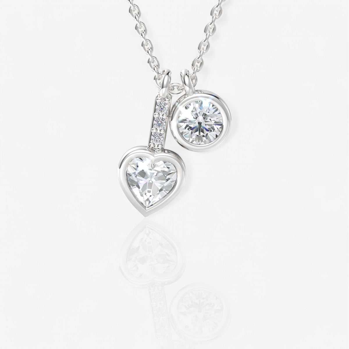 14kt white gold/18kt white gold/platinum/0.50/top