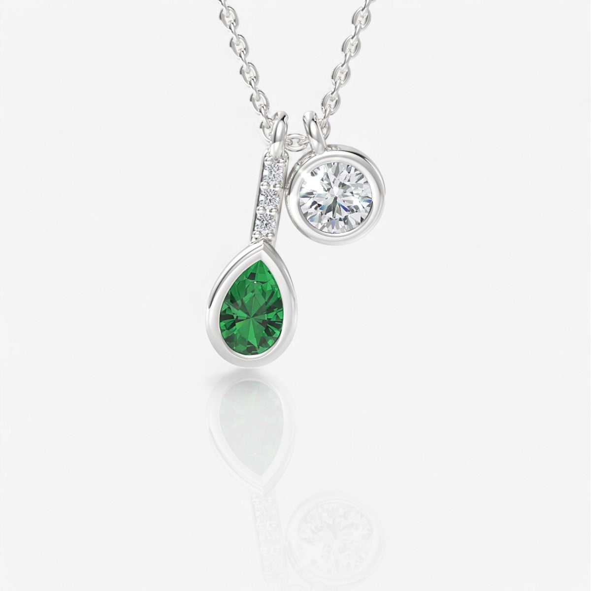 14kt white gold/18kt white gold/platinum/0.50/top