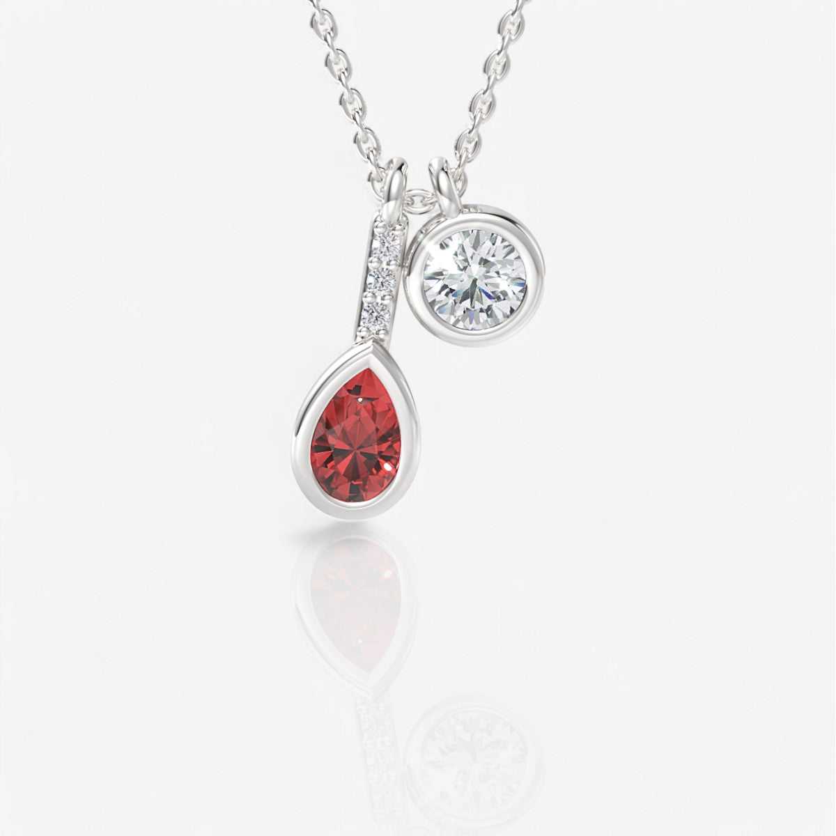 14kt white gold/18kt white gold/platinum/0.50/top
