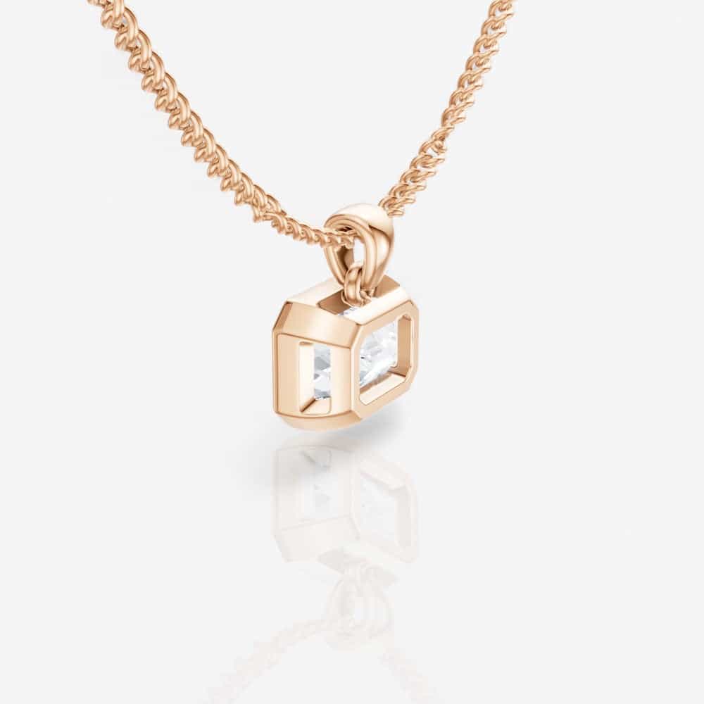 18kt rose gold/front