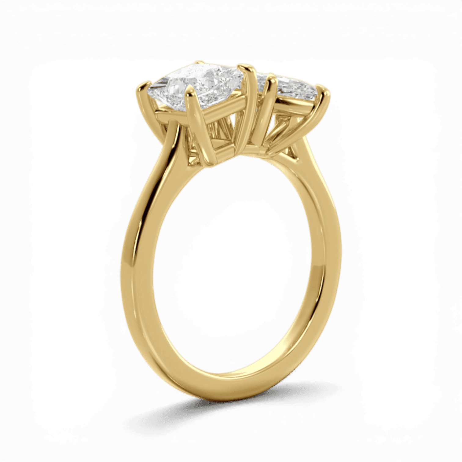 14kt yellow gold/18kt yellow gold/front