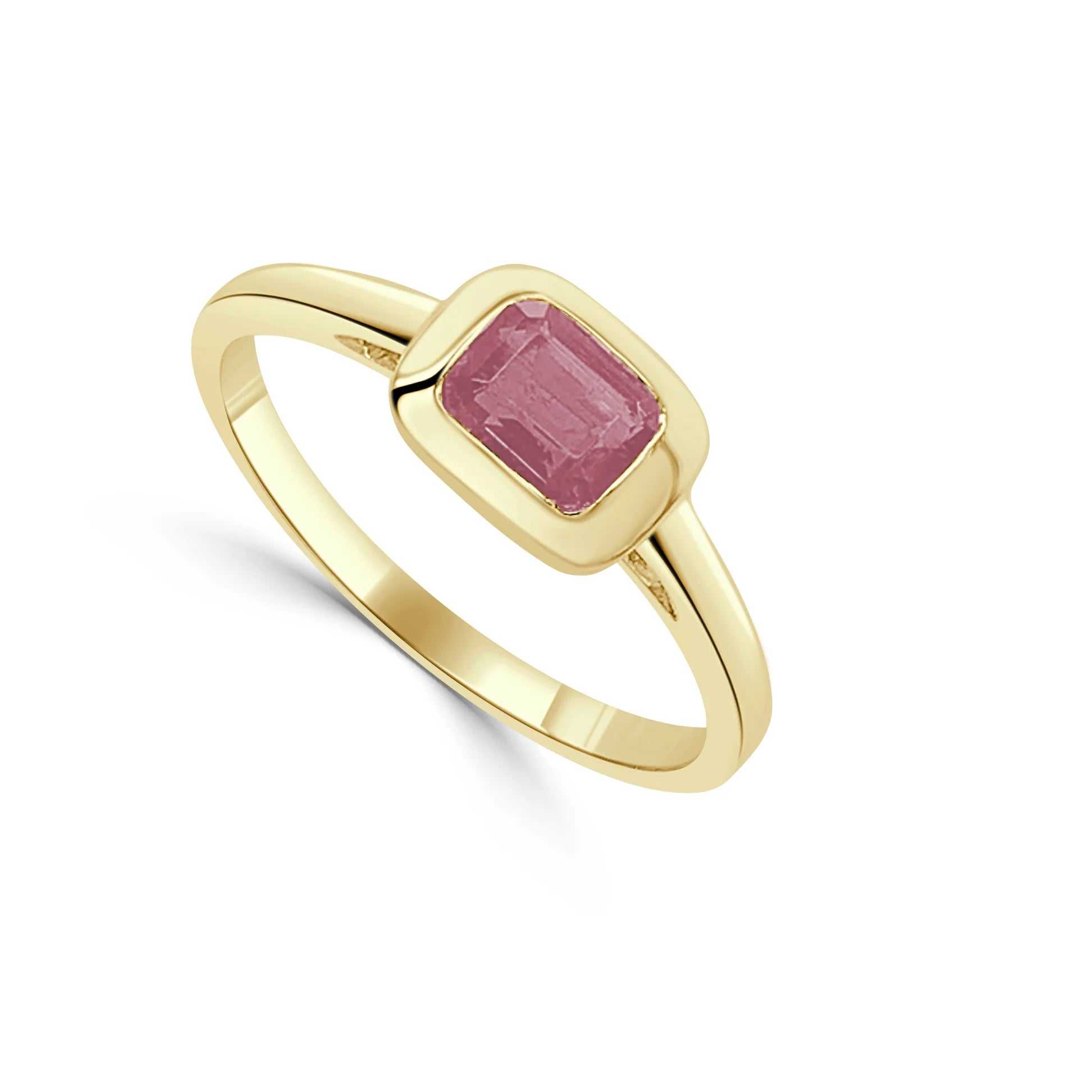 14kt yellow gold/front