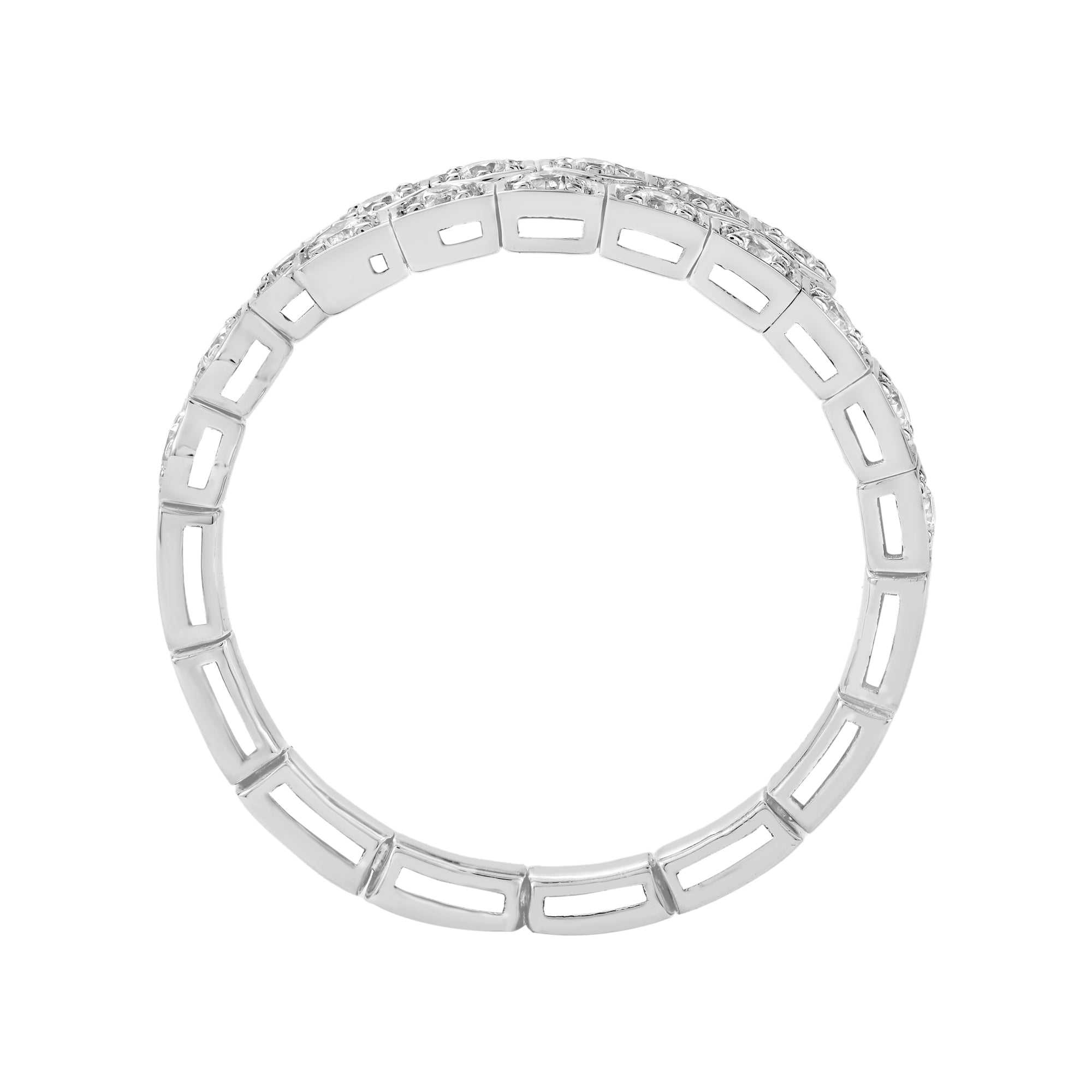 14KT White Gold/7/Side