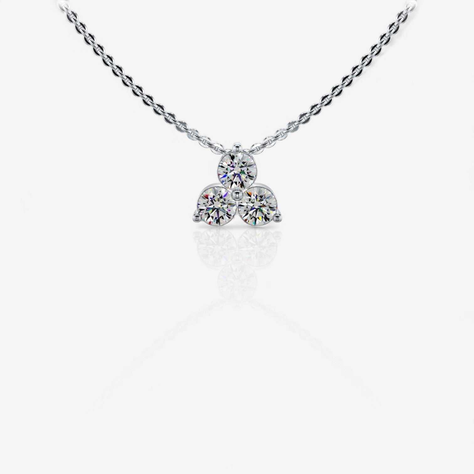 14kt white gold/1.00/top