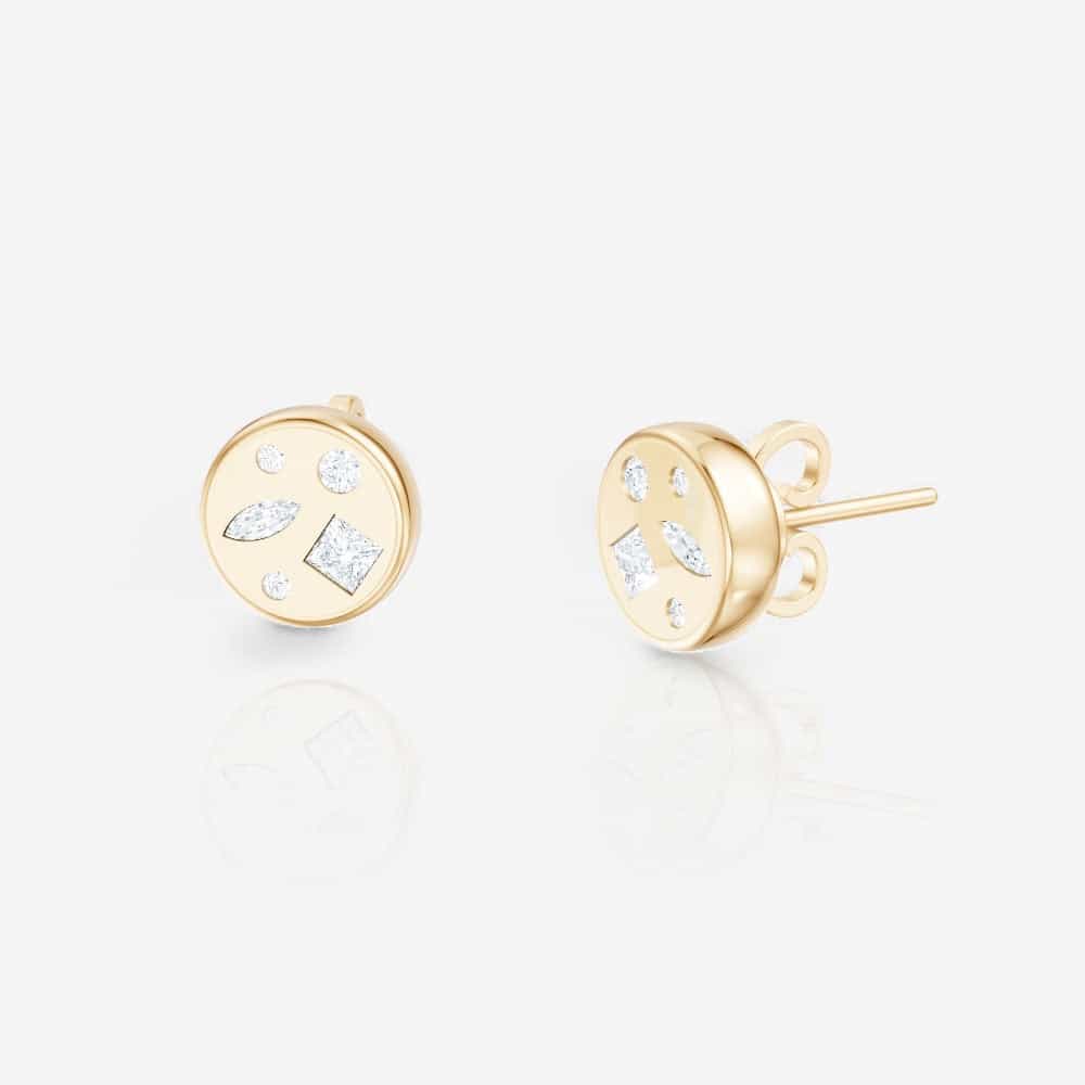 14kt yellow gold/top