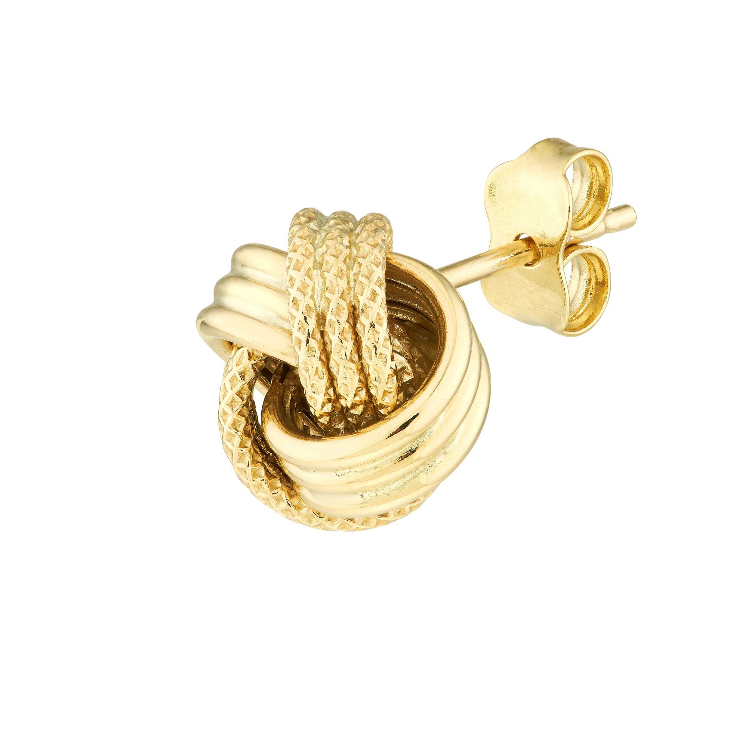 14kt yellow gold/side