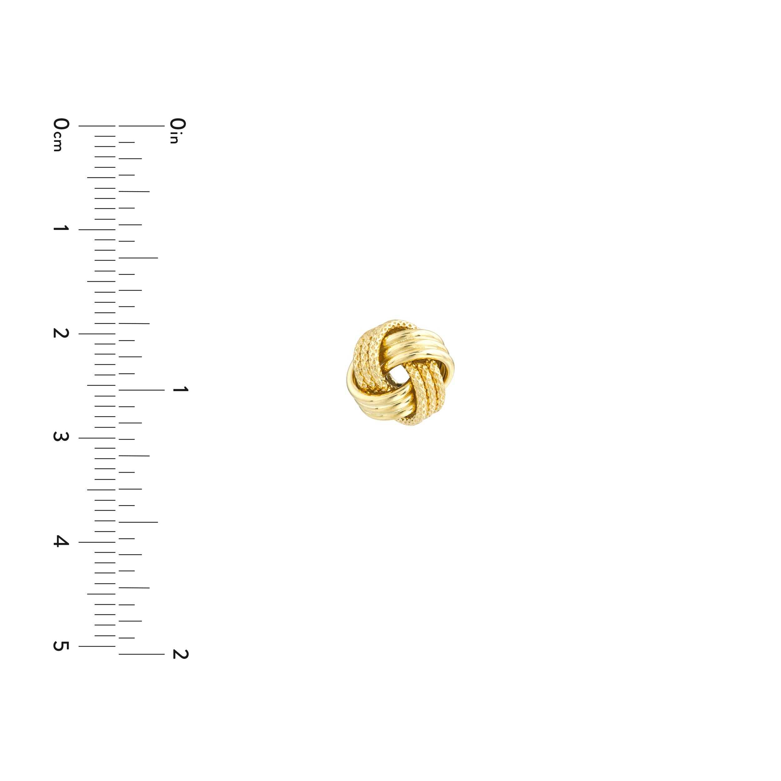 14kt yellow gold/measurement