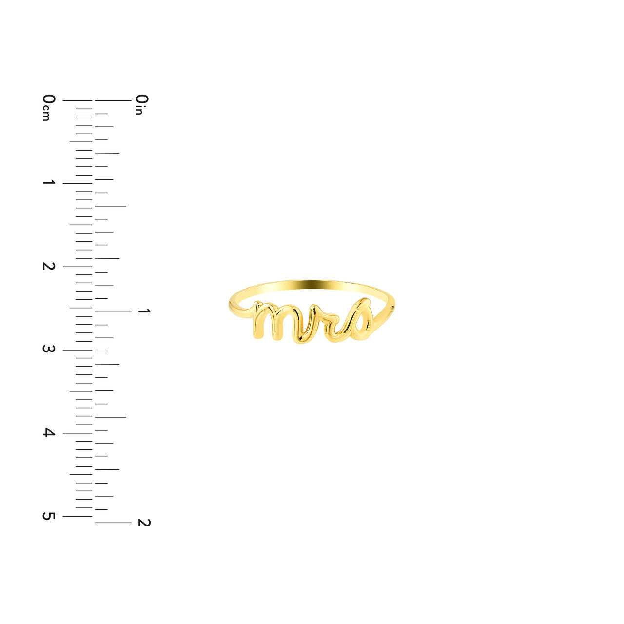 14kt yellow gold/front
