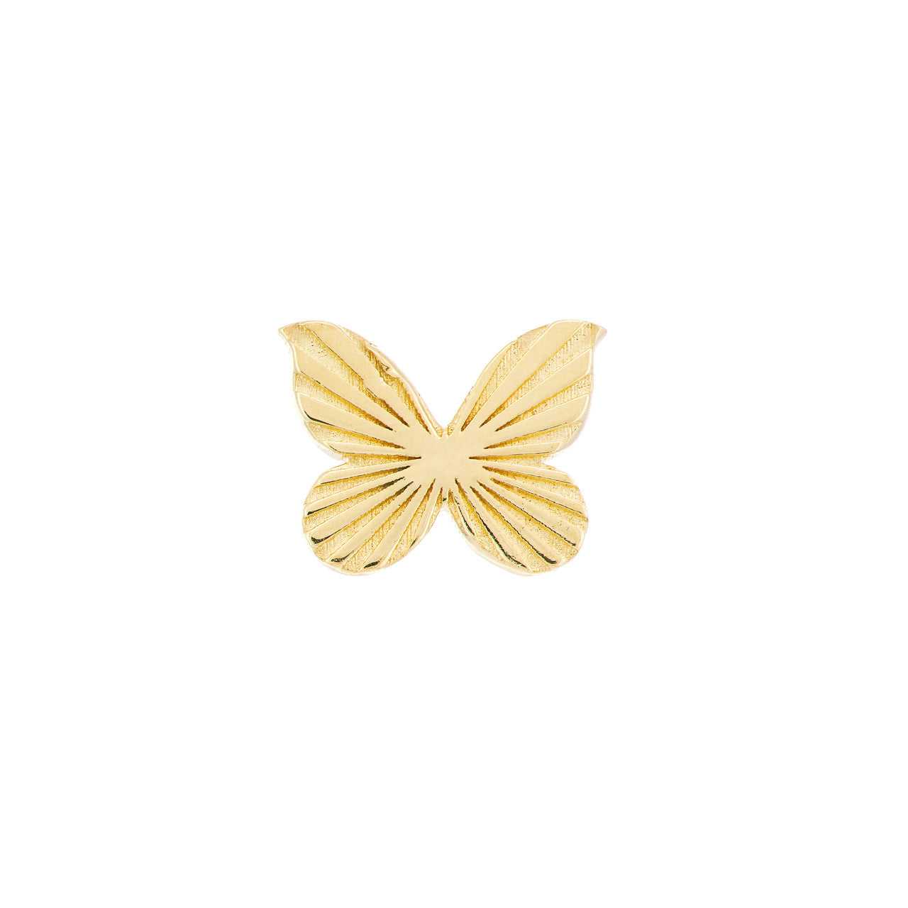 14kt yellow gold/side