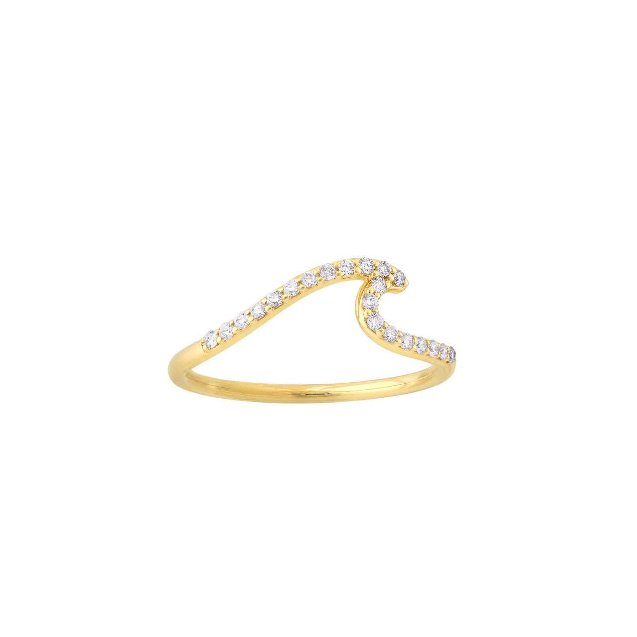 14kt yellow gold/top