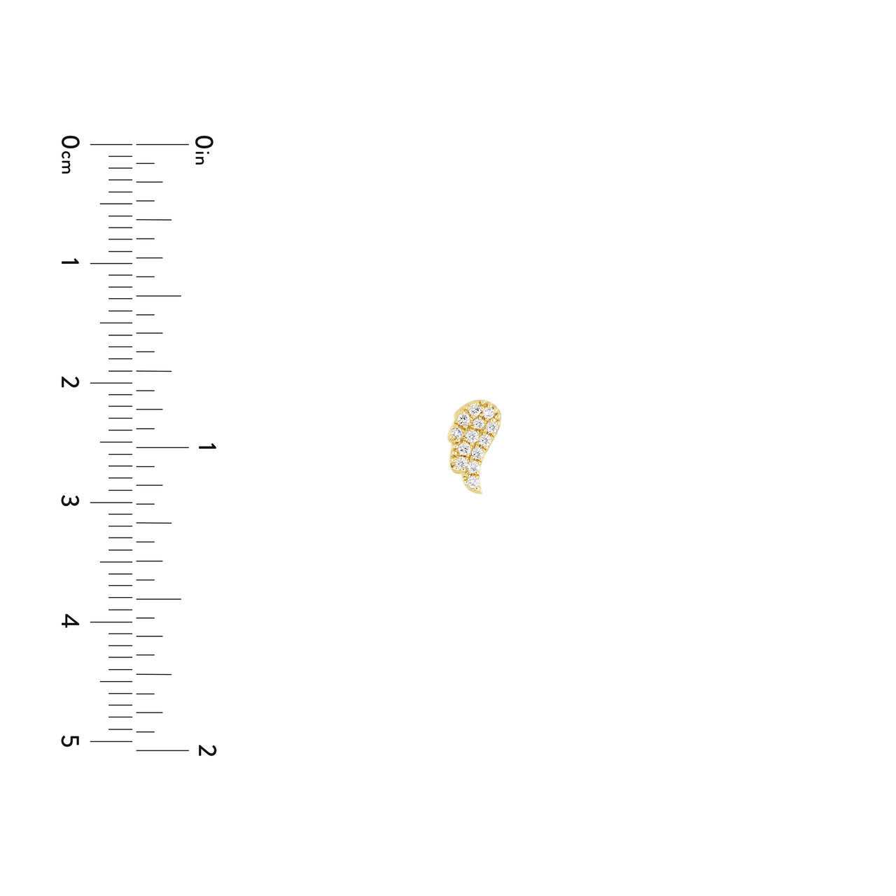 14kt yellow gold/perspective