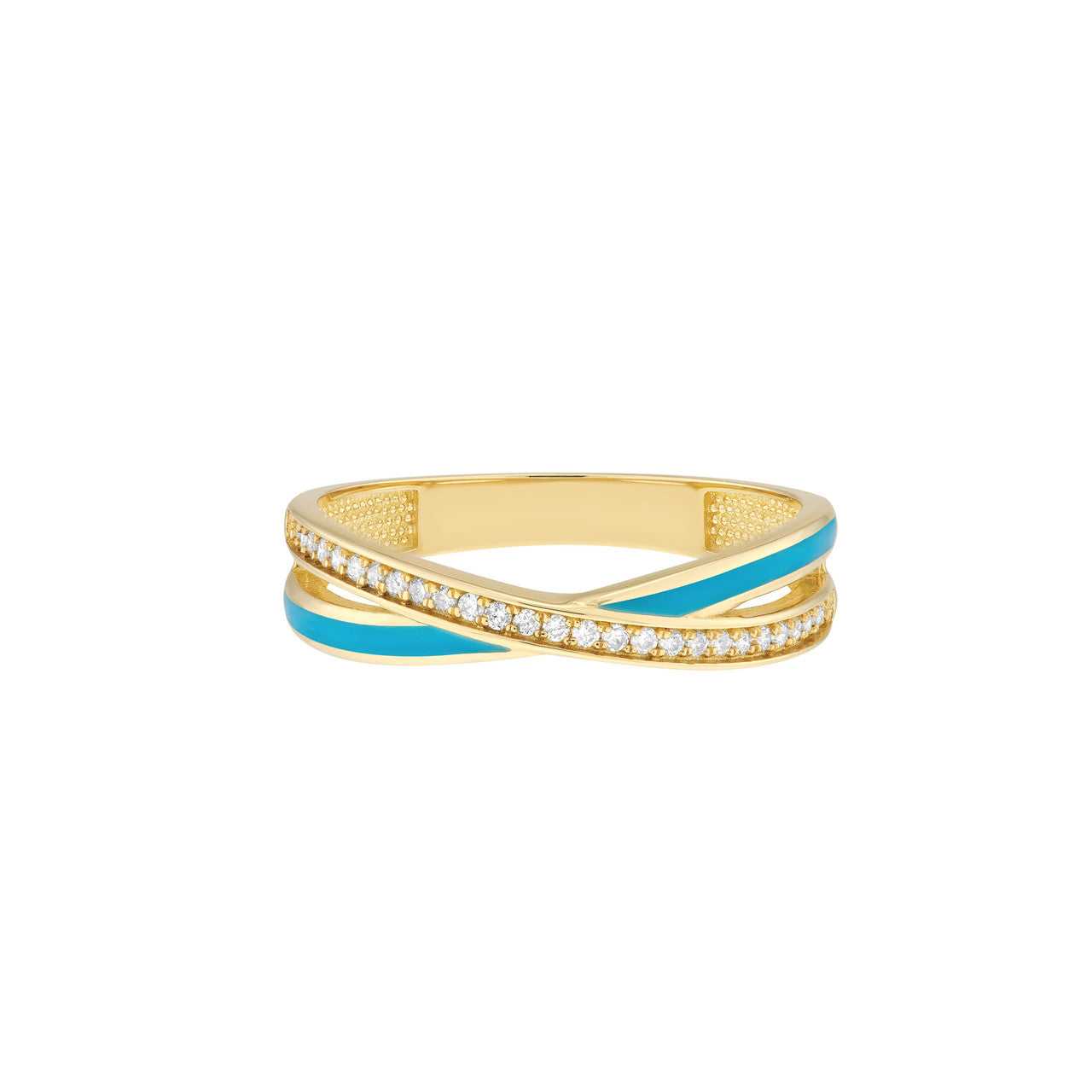 14kt yellow gold/top
