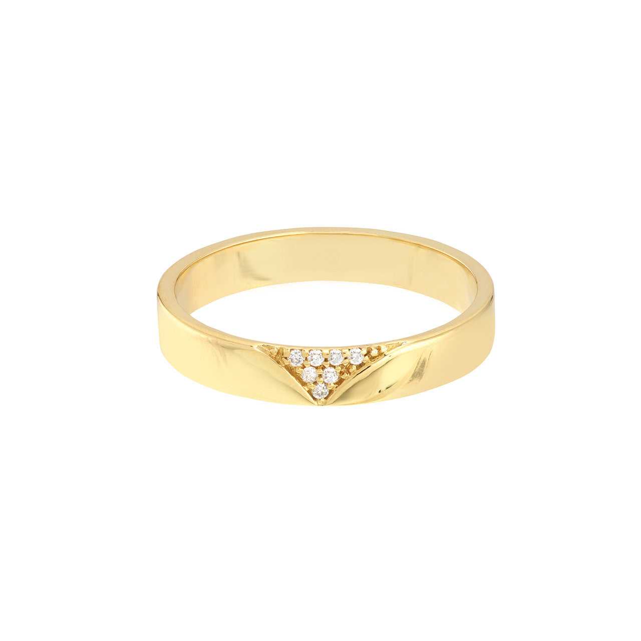14kt yellow gold/top